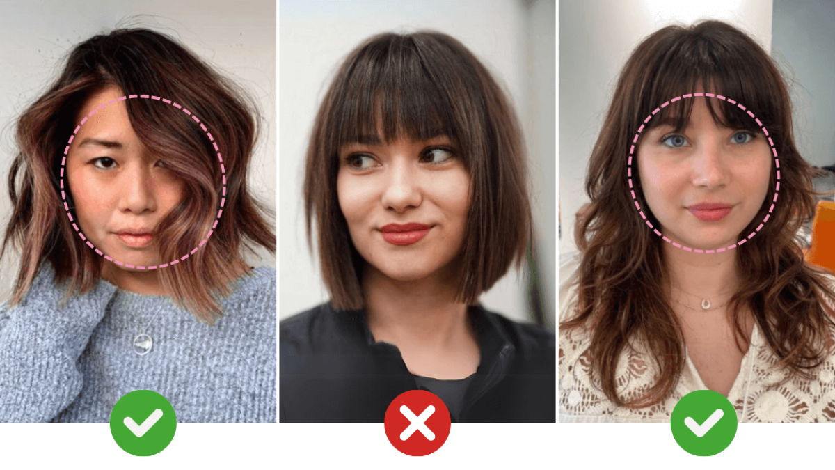 vorteilhafte frisuren für dicke gesichter