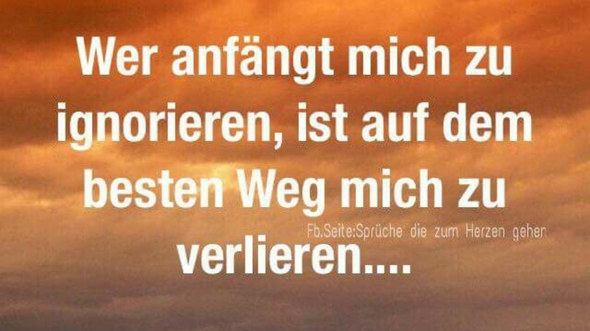 wer sich nicht meldet sprüche